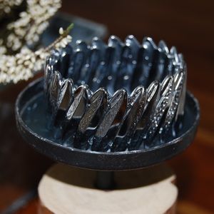 Costume Jewelry Silver Cuff Bracelet